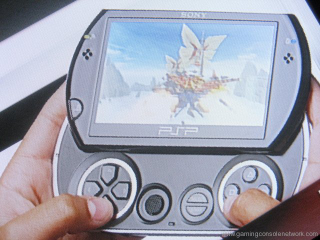 Illustration for article titled PSP Go Leaked: Slider With 16GB of Flash Storage and Bluetooth
